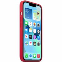 Apple Coque en silicone MagSafe Apple iPhone 13 Mini - Rouge