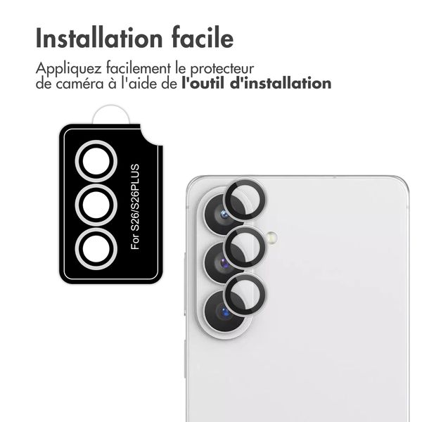 imoshion Lot de 2 protections d'objectif de caméra Samsung Galaxy S26 Ultra - Silver