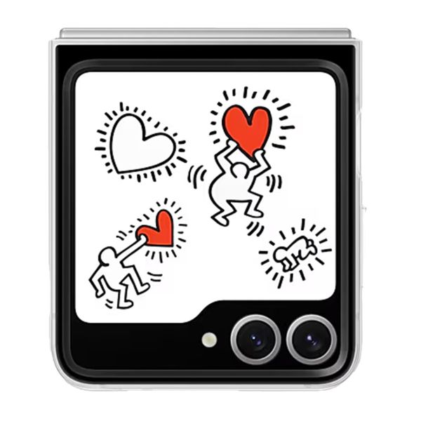 Samsung Coque FlipSuit originale Samsung Galaxy Z Flip 6 / Flip 7 FE - White