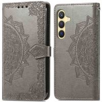 imoshion Etui de télephone Mandala Samsung Galaxy S25 / S24 - Gris