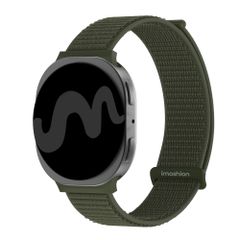 imoshion Bracelet en nylon Samsung Galaxy Watch 8 (40/44mm) / Classic (46mm) - Army Green