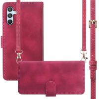imoshion Etui de télephone portefeuille avec cordon Samsung Galaxy A56 - Rouge