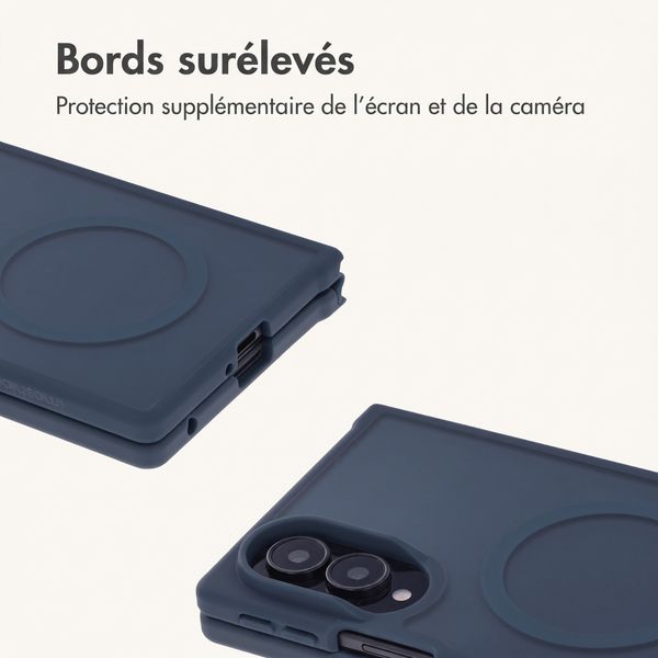 imoshion Coque Color Guard avec MagSafe Samsung Galaxy Z Fold 8 - Bleu foncé
