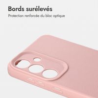 imoshion Coque arrière Texture Samsung Galaxy S25 - Rose