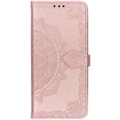 Etui de télephone portefeuille Mandala Samsung Galaxy S10 Plus - Rose