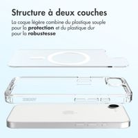 Accezz Coque arrière Xtreme Impact avec MagSafe Apple iPhone 17e / 16e - Transparent