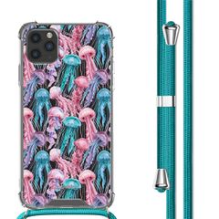 imoshion Coque Design avec cordon Apple iPhone 11 Pro - Jellyfish Watercolor