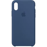 Apple Coque en silicone Apple iPhone X - Blue Cobalt