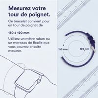 Selencia Bracelet magnétique en acier Samsung Galaxy Watch 7 (40/44mm) - Doré