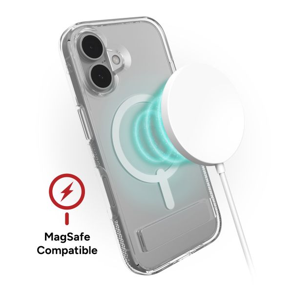 ZAGG Coque Crystal Palace Snap KS Apple iPhone 16 - Clear