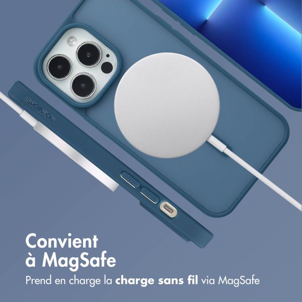 imoshion Coque Color Guard avec MagSafe Apple iPhone 13 Pro - Bleu foncé