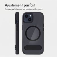 Accezz Coque arrière Hold avec MagSafe Apple iPhone 14 - Black