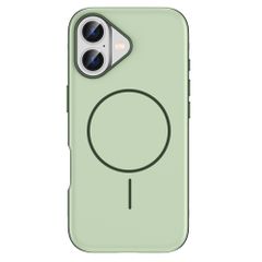 imoshion Coque arrière Color avec Thin MagSafe Ring Apple iPhone 17 - Vert foncé