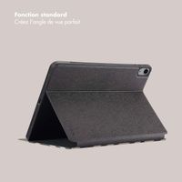 Selencia Coque tablette Vivid Apple iPad Air 11 pouces (2026) M4 / (2025) M3 / (2024) M2 / Air 5 (2022) / Air 4 (2020) - Art Wave Black