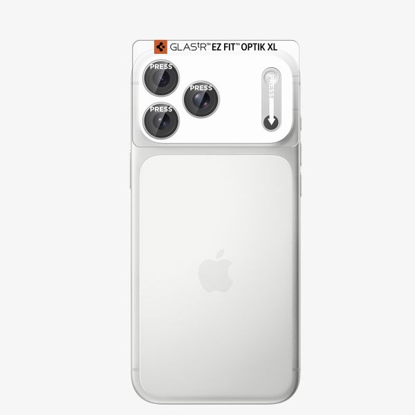 Spigen Optik Pro XL - pack de 1 Apple iPhone 18 Pro Max - Silver