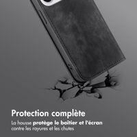 imoshion Étui de téléphone portefeuille Slim Oppo Reno15 F (5G) - Noir