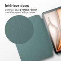 imoshion Coque tablette Origami Apple iPad Air 11 pouces (2026) M4 / (2025) M3 / (2024) M2 - Vert foncé