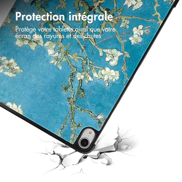 imoshion Coque tablette Design Trifold Apple iPad Air 13 pouces (2026) M4 / (2025) M3 / (2024) M2 - Green Plant