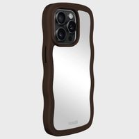 Holdit Coque Wavy Apple iPhone 15 Pro - Chocolate Mirror