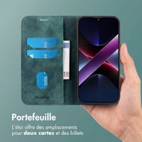 imoshion Étui de téléphone portefeuille Slim Xiaomi Poco X7 Pro - Vert