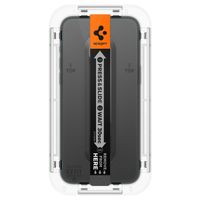 Spigen Protection d'écran en verre trempé GLAStR Privacy Applicator - lot de 2 Apple iPhone 15 Pro Max