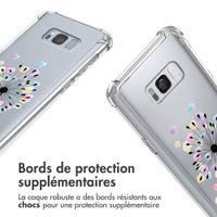 imoshion Coque Design avec cordon Samsung Galaxy S8 - Sandstone Dandelion