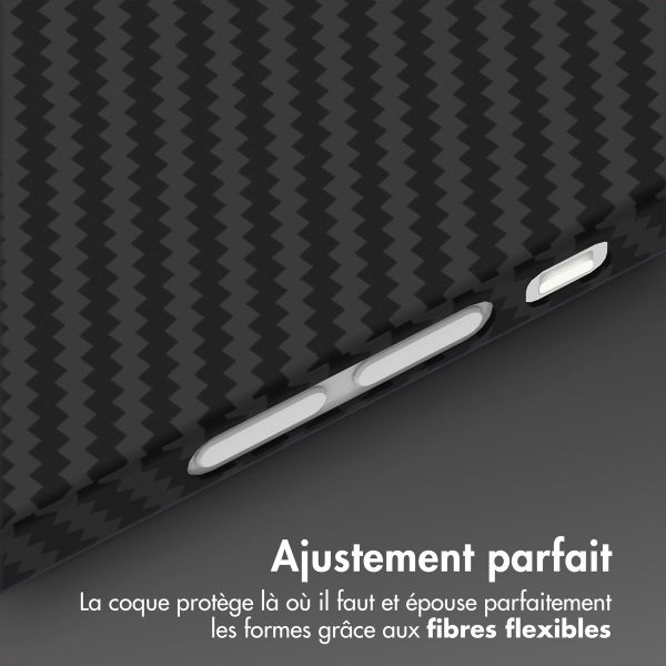 Accezz Coque Kevlar® MagSafe Apple iPhone 14 Pro Max - Noir