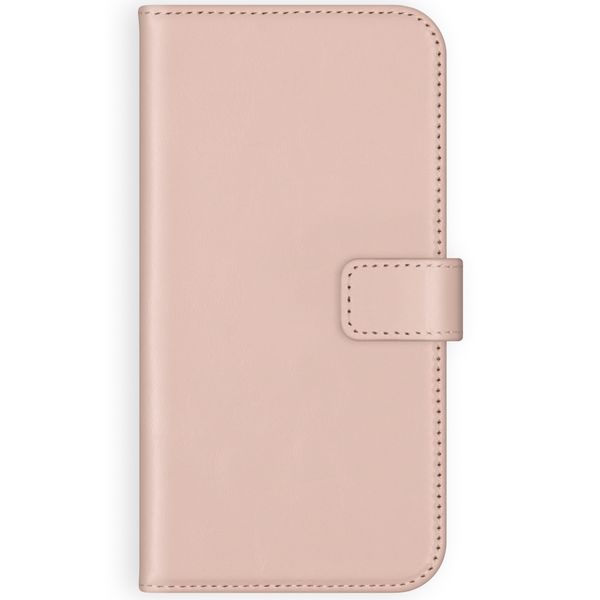 Selencia Étui portefeuille en cuir véritable Samsung Galaxy S20 FE - Dusty Pink