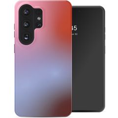 Selencia Coque arrière Vivid avec MagSafe Samsung Galaxy S26 Ultra - Gradient Soft Blush