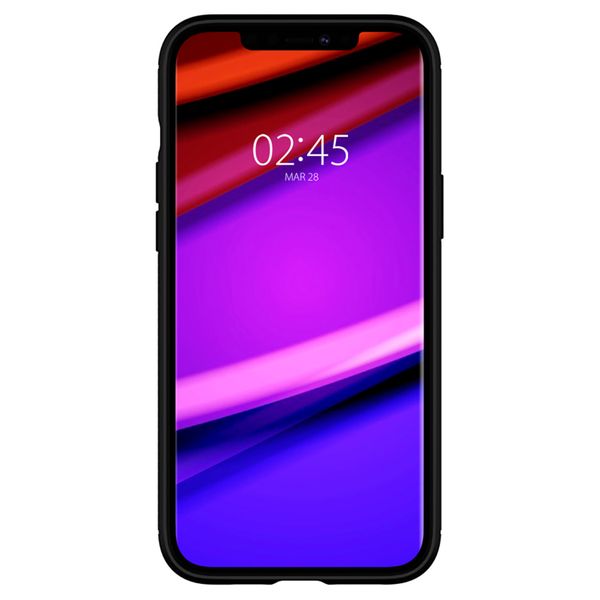 Spigen Coque Rugged Armor Apple iPhone 12 (Pro) - Noir