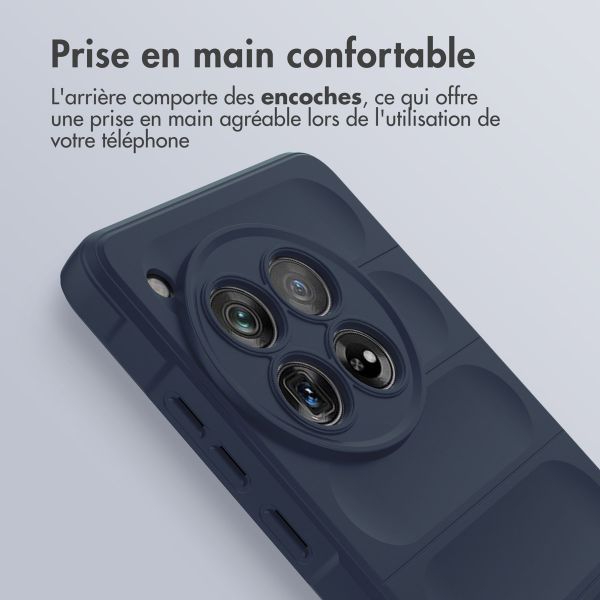 imoshion EasyGrip Backcover OnePlus 12 - Bleu foncé
