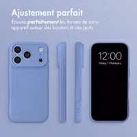 imoshion Coque Couleur avec MagSafe Apple iPhone 18 Pro Max / 17 Pro Max - Bleu