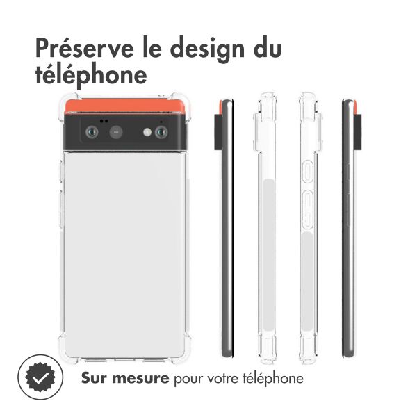 imoshion Shockproof Case Google Pixel 6 - Transparent