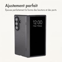 imoshion Étui Slim en cuir synthétique Samsung Galaxy Z Fold 8 Ultra - Noir