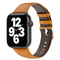 WiWu Bracelet vintage en cuir Apple Watch | 38/40/41/42 mm - Marron clair