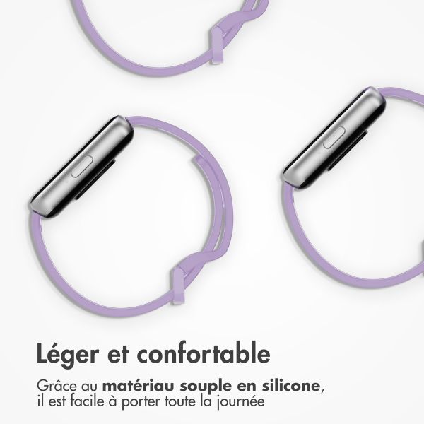 imoshion Bracelet en silicone⁺ Apple Watch | 38/40/41/42 mm - Taille S/M - Lilas