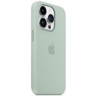 Apple Coque en silicone MagSafe Apple iPhone 14 Pro - Succulent