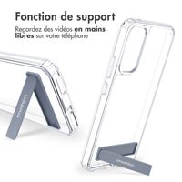 imoshion Coque Stand Samsung Galaxy A34 (5G) - Transparent