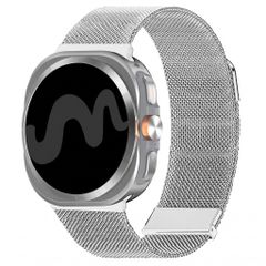 imoshion Bracelet magnétique milanais Samsung Galaxy Watch Ultra 2 (2026) / Ultra (2024/2025) - Argent