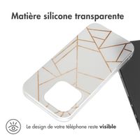 imoshion Coque Design Apple iPhone 15 Pro - White Graphic