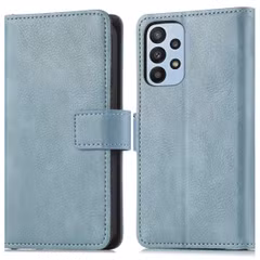 imoshion Étui de télephone portefeuille de luxe Samsung Galaxy A23 (5G) - Bleu clair