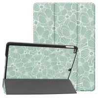imoshion Coque tablette Design Trifold Apple iPad 9 (2021) 10.2 pouces / iPad 8 (2020) 10.2 pouces / iPad 7 (2019) 10.2 pouces - Botanica