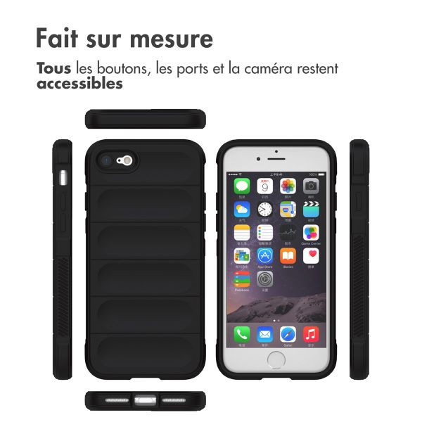 imoshion EasyGrip Backcover Apple iPhone SE (2022 / 2020) / 8 / 7 - Noir