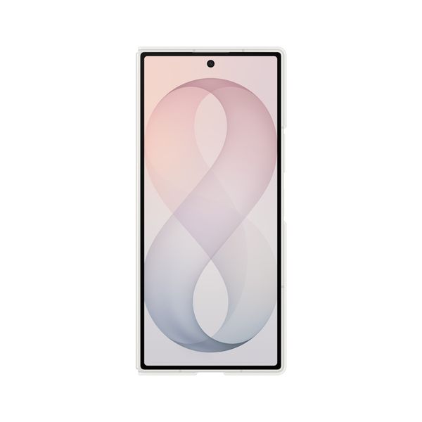 Samsung Coque Silicon Magnet Samsung Galaxy Z Fold 8 Ultra - White
