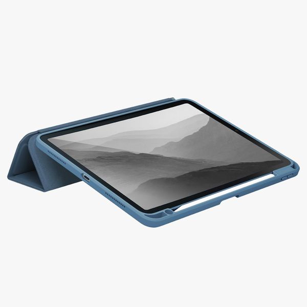 Uniq Étui Moven Apple iPad Air 11 pouces (2026) M4 / (2025) M3 / (2024) M2 / Air 5 (2022) / Air 4 (2020) - Stone Blue