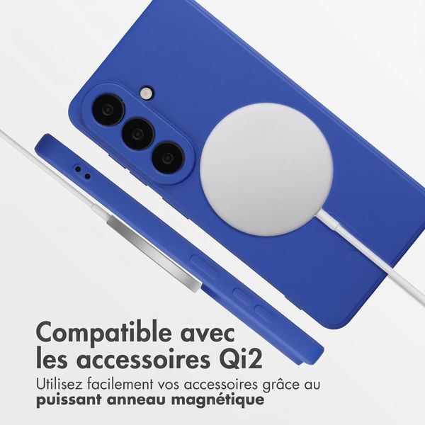 imoshion Coque Couleur avec MagSafe Samsung Galaxy S26 Plus - Royal Blue