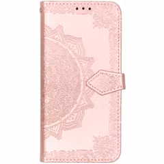 Etui de télephone portefeuille Mandala Huawei P30 Lite - Rose