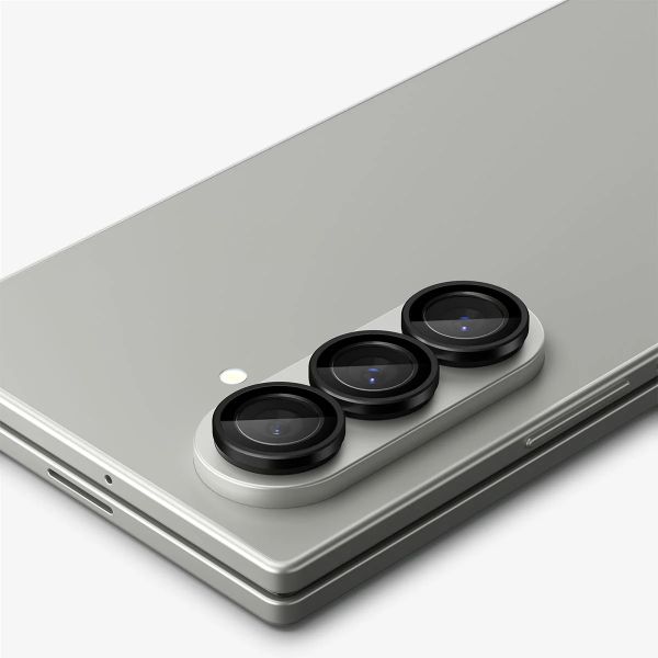 Spigen Optik Pro EZ Fit Lens Protector - Protection d'objectif de caméra (lot de 2) pour Samsung Galaxy Z Fold 8 Ultra - Noir