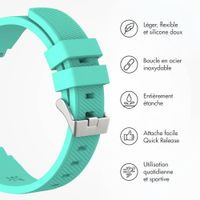 imoshion Bracelet en silicone flexible  - Connexion universelle 22 mm - Vert menthe