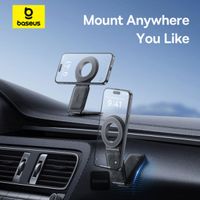 Baseus PrimeTrip Series C02 Mega Support de téléphone voiture – Magnétique – Tableau de bord – Noir